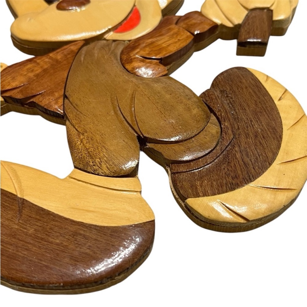 Vintage Disney Mini Mouse Wood Wall Art - Picture 3 of 7